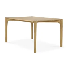 Mesa PI, Roble aceitado con cera dura, 140x80x76 cm