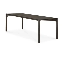 Mesa PI, Teca dark brown, 220x95 cm