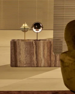 Mesa Pietra 30x80x40 cm, Lively sepia