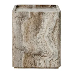 Mesa Pietra 33x33x40 cm, Lively sepia
