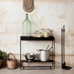 Mesa plant box Ferm Living, Black