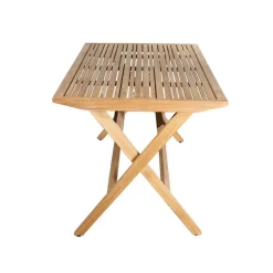 Mesa plegable Flip 140x80x72,5 cm, Teak