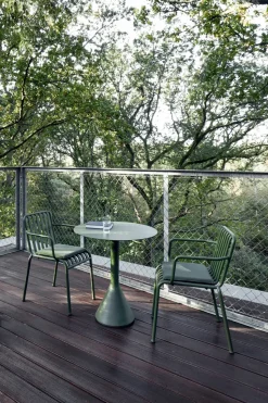 Mesa redonda de café Palissade Cone, Olive, ø70