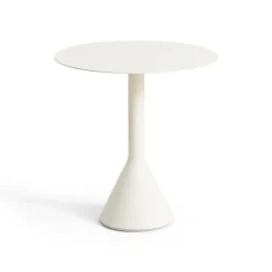 Mesa redonda de café Palissade Cone, Cream white, Ø70 cm