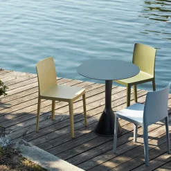 Mesa redonda de café Palissade Cone, Anthracite, ø70