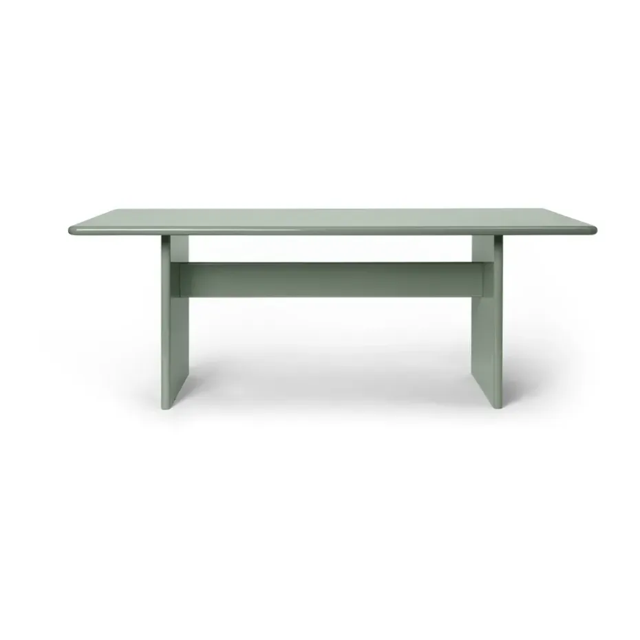 Mesa Rink small 200x90x74 cm, Tea green