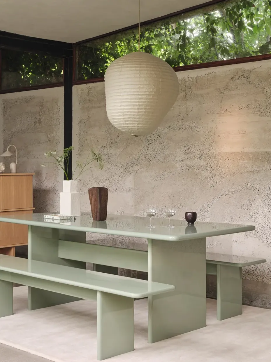 Mesa Rink small 200x90x74 cm, Tea green