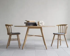 Mesa San Marco Ø140 cm, Roble aceitado