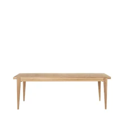 Mesa S-table, Oak matt lacqured, extendable