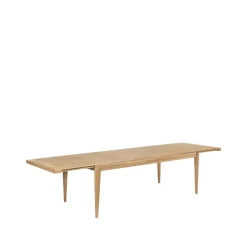 Mesa S-table, Oak matt lacqured, extendable