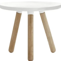 Mesa Tablo, blanco-fresno, pequeña