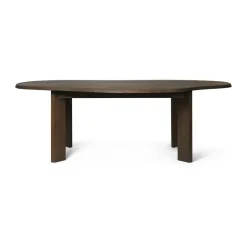 Mesa Tarn 118,5x220 cm, Roble teñido oscuro