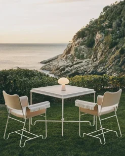 Mesa Tropique 90x90x75 cm, Classic white semi matt