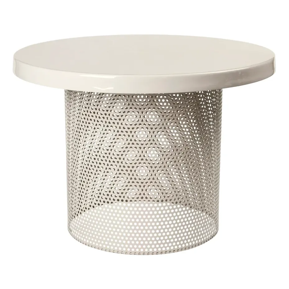 Mesa Tulina Ø50x36 cm, Off white