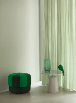 Mesa Turn ajustable Ø55 cm, mármol blanco