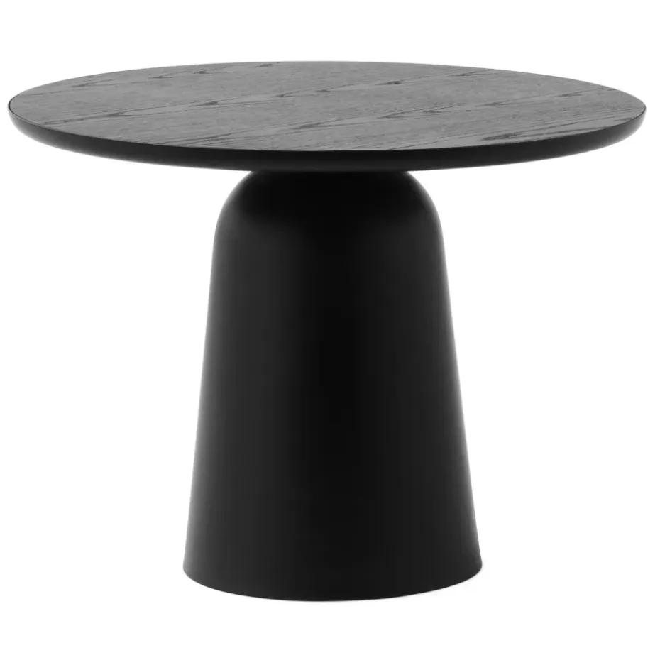 Mesa Turn ajustable Ø55 cm, negro