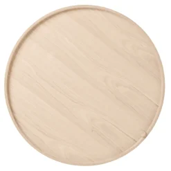 Mesa Turning, roble natural-cromo