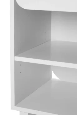 Mesilla de cama Vidja, blanco