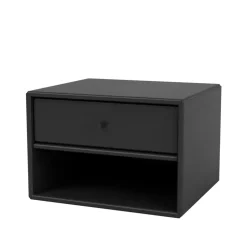 Mesilla de noche Dash, Black 05, incl. suspensión