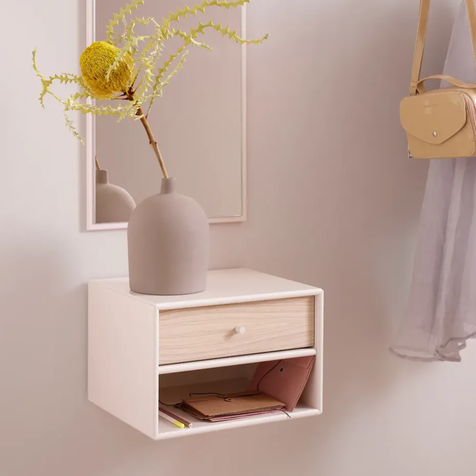 Mesilla de noche Dash, Rhubarb 151, incl. suspensión