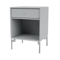 Mesilla de noche Dream, Fjord 02, patas de cromo