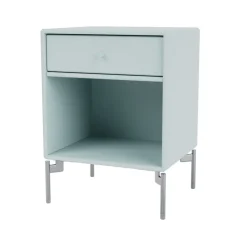 Mesilla de noche Dream, Flint 148, patas de cromo