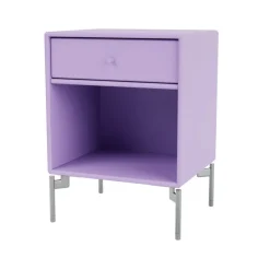 Mesilla de noche Dream, Iris 164, patas de cromo