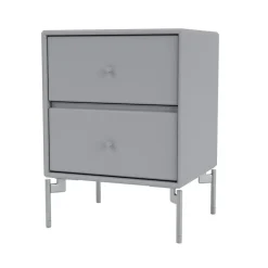 Mesilla de noche Drift, Graphic 100, patas de cromo