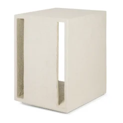 Mesita de noche Elements , Off white, 32×47 cm