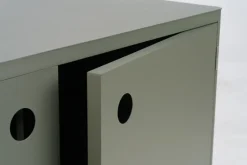 Mueble bajo de cocina exterior Kelia con fregadero, Nordic green, 121x90x64