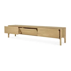 Mueble de TV PI , Roble, 242 cm