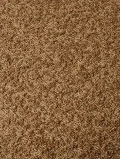 Orbo Lounge chair swivel, Raw bouclé - Tan