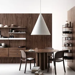 Panel de pared String, Beige, 75x30 cm, paquete de 1