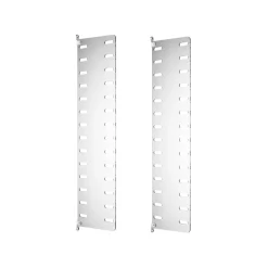 Panel de pared String Plex, Transparente, 50x20 cm, paquete de 2