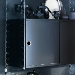 Panel de pared String Plex, Transparente, 50x30 cm, paquete de 2