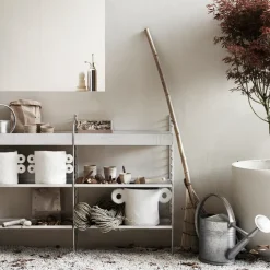 Panel de suelo String Outdoor, Galvanizado, 85x30cm, paquete de 1