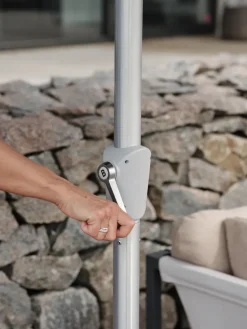 Parasol Bolano, Charcoal black, Ø270 cm