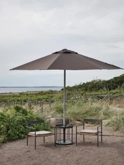 Parasol Bolano, Charcoal black, Ø270 cm