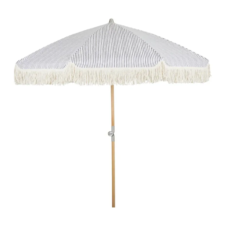 Parasol Gatsby, Grey stripe, Ø185 cm