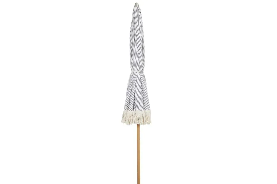 Parasol Gatsby, Grey stripe, Ø185 cm