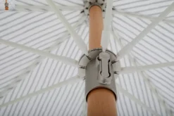 Parasol Gatsby, Grey stripe, Ø185 cm