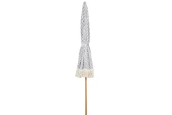 Parasol Gatsby, Grey stripe, Ø256 cm