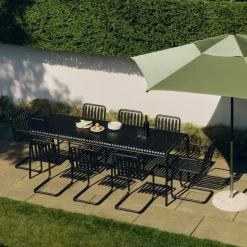 Parasol Terrazza Hexagon, Verde-verde oscuro