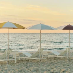 Parasol Terrazza Octagon, Blanco roto-ocre