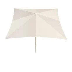 Parasol Terrazza Square, Blanco roto-gris