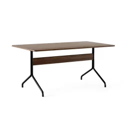 Pavilion dining table AV18 160x90 cm, Walnut-black frame