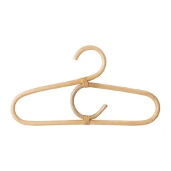 Percha Aranya ratán 17x30 cm, Natur