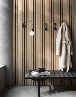 Perchero Afteroom S, negro