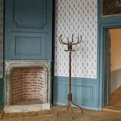 Perchero Babe, Cinturón de cuero blanco - negro