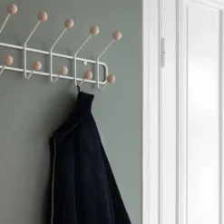 Perchero Bill Horizontal S, blanco